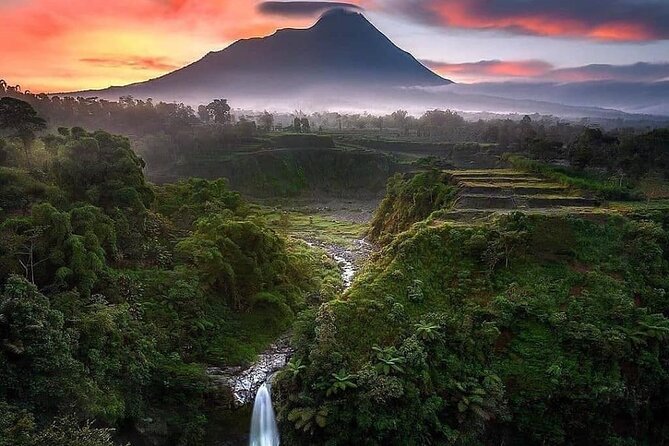 Selogriyo Temple and Trekking Java Rice Terraces, Hidden Waterfall -Nature Java - Selogriyo Temple and Rice Terraces