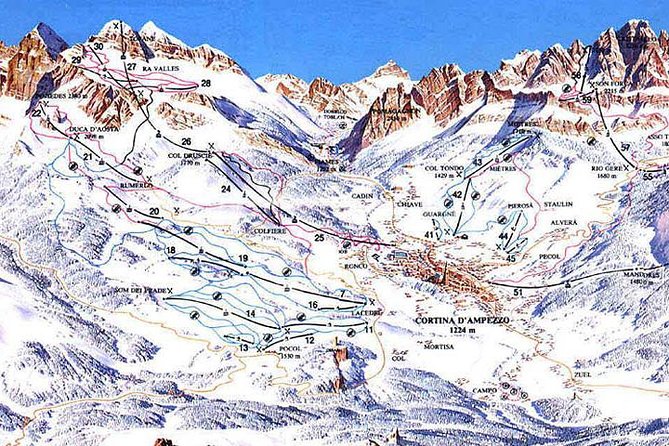 Ski Tour From Cortina Dampezzo: Tofana - Tour Overview and Itinerary