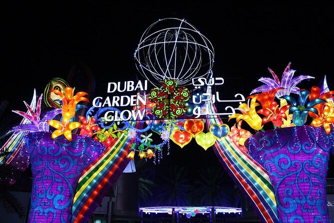 Skip-the-Line Dubai Glow Garden Combo Tickets - Ticket Information