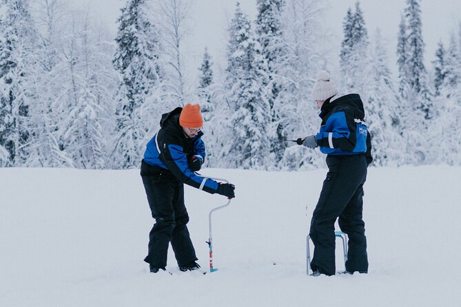 Snowmobile Ice Fishing in Levi - Overview and Inclusions