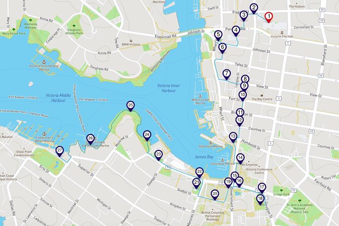 Victoria Harbour: a Smartphone Audio Walking Tour - Overview and Highlights