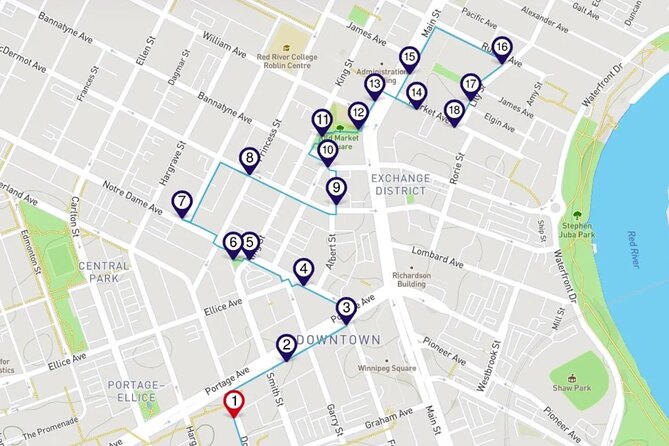 Winnipeg in the Limelight: a Smartphone Audio Walking Tour - Inclusions and Benefits