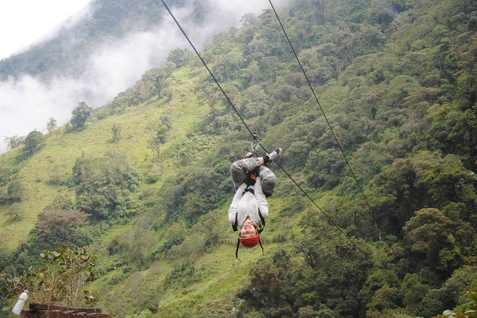 Ziplining in Puntzan Adventure Park in Baños - Overview of Ziplining Experience