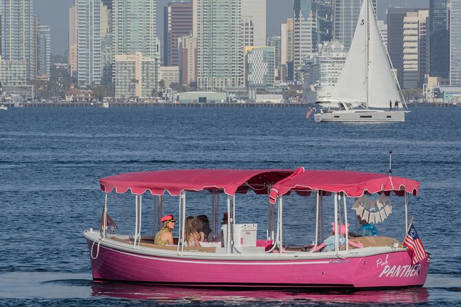 2 Hour Private Pink Boat Charter in San Diego. Sightseeing Tour - Good To Know