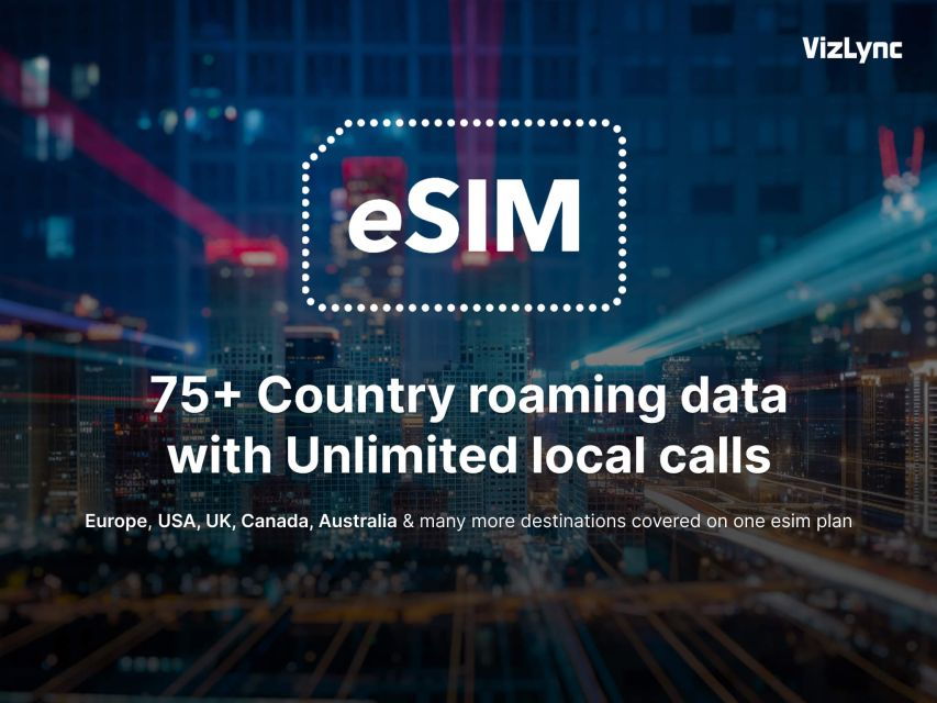 25GB Europe Traveller Esim Plan With Unlimited Local Calls