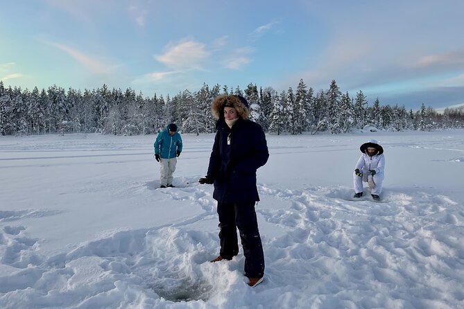 2-Hour Ice Fishing Introduction Activity in Köngäs, Finland - Inclusions