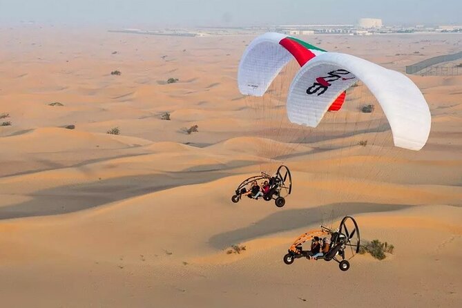 20-Minute Paramotor Adventure in Dubai - Location and Transfers