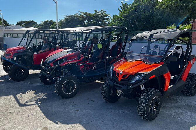 4 HOUR Guided UTV/ Side by Side Tour of Sint Maarten/ St. Martin - Pickup and End Points
