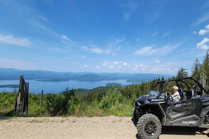 4-Hour UTV Rental in Priest Lake - Date and Travelers
