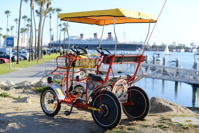 4-Wheel Surrey Cycle Rental in Long Beach Shoreline Village - Booking Details