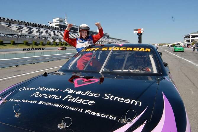 6 Lap Stock Car Ride Along at Pocono Raceway - End Point