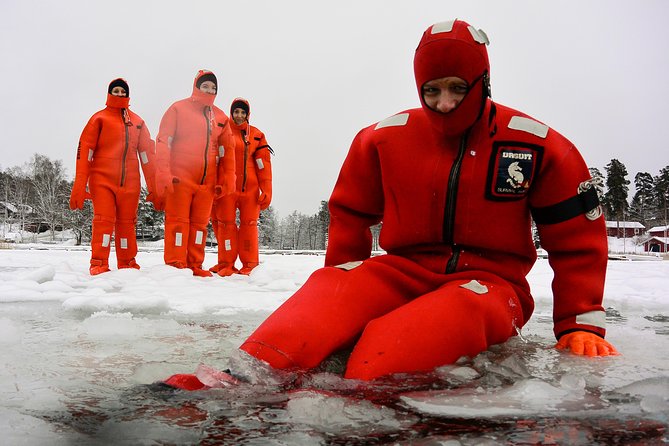 90-Minute Survival Suit Ice Swimming Experience, Helsinki - Inclusions and Meeting Details