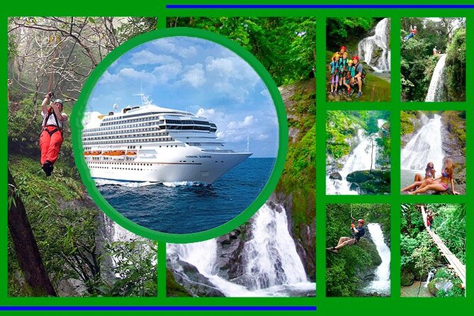 Amazing Mega Zipline (25 Lines) Over 11 Waterfalls/ Puntarenas Pier - Exciting Zipline Course Details