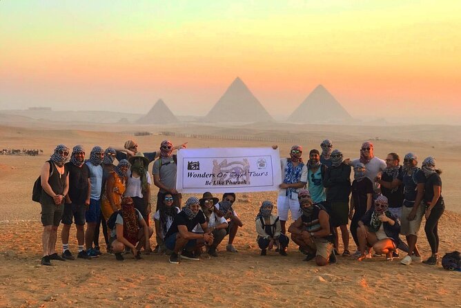 Amazing Sunrise / Sunset Camel Ride With Snacks Around Giza Pyramids (2 Hours) - Pickup and Transportation