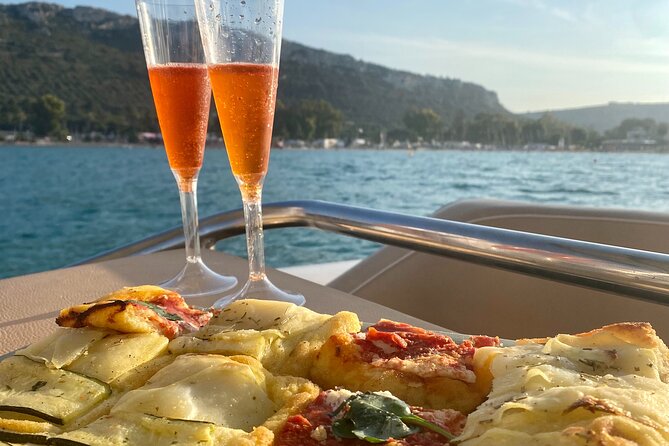 Aperitif at Sunset by Boat in Cagliari - Cagliari Coastline Exploration