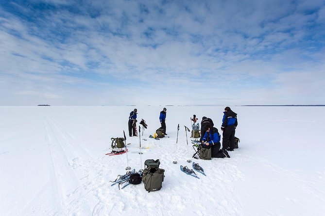 Arctic Day With Ice Fishing and Floating - Remote Location Challenges
