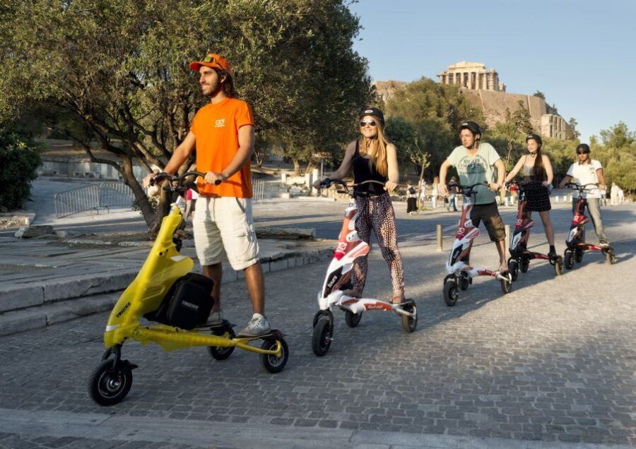 Athens: Electric Scooter City Tour With Food Tasting - Good To Know