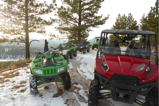 ATV or Snow Mobile & Snowshoe Winter Adventures From Reno - ATV Tour With Guided Commentary