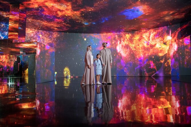 AYA Universe Light and Sound Park in Dubai With Optional Transfer - Date and Travelers