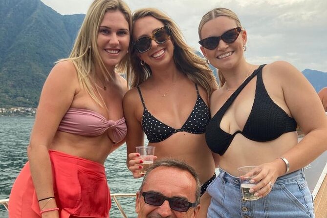 Boat Party on Lake Como - Open Bar - Boat Party Highlights