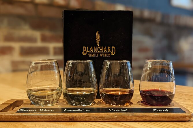 California Vs. Colorado Wine Tasting - Tasting Offerings