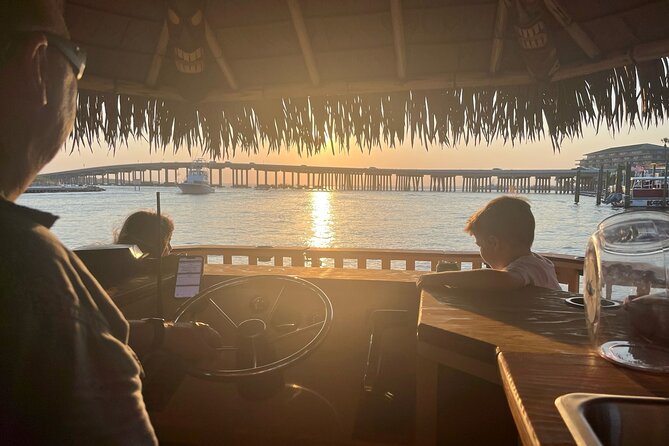 Captained Tiki Boat Crab Island Sunset & Harbor Lights Tour - Additional Information