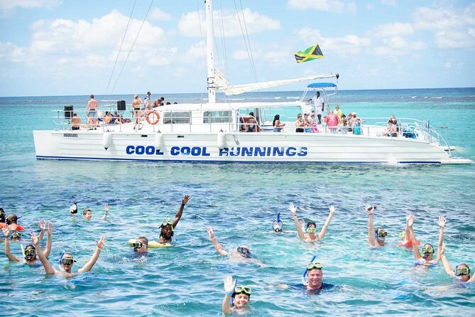 Catamaran Party Cruise and Snorkeling From Montego Bay and Surrounding Areas - Experience Duration and Inclusions