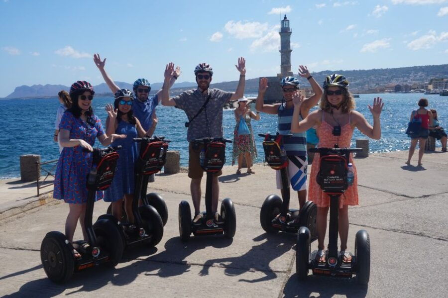 Chania: Old City & Harbor Combo Segway Tour
