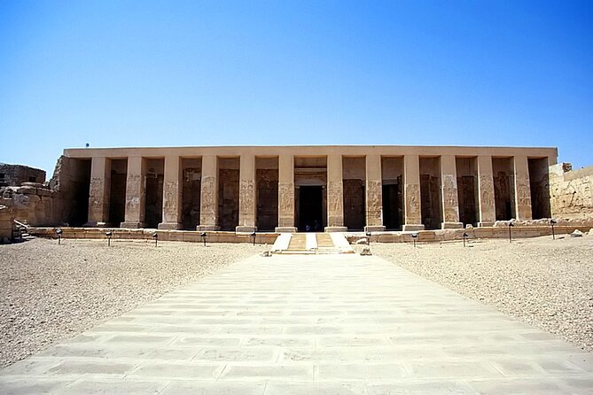Dendera and Abydos Temples Private Tour From Luxor With Lunch - Itinerary Details