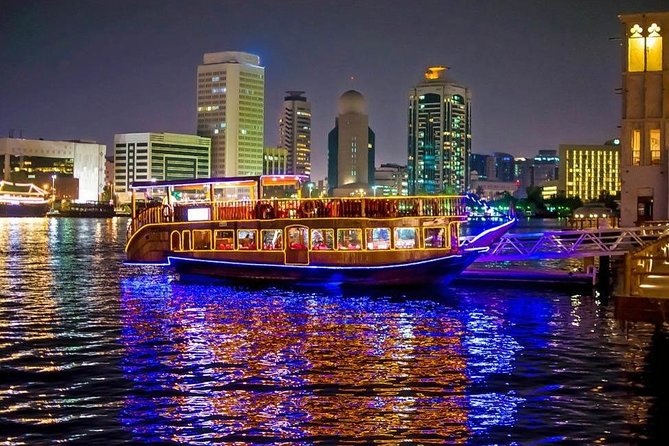 Dhow Cruise Dinner Dubai - Indulge in a Delicious International Buffet
