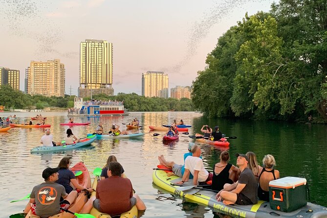Downtown Austin Giant Paddleboard Sunset Tour With Bats - Inclusions