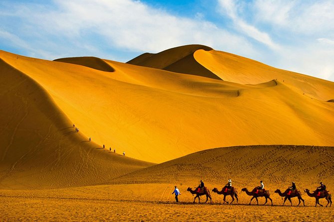 Dunhuang Private Day Tour Mogao Grottoes, Singing Dunes and Crescent Moon Spring - Tour Highlights
