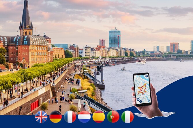 Dusseldorf: Walking Tour With Audio Guide on App - Tour Details