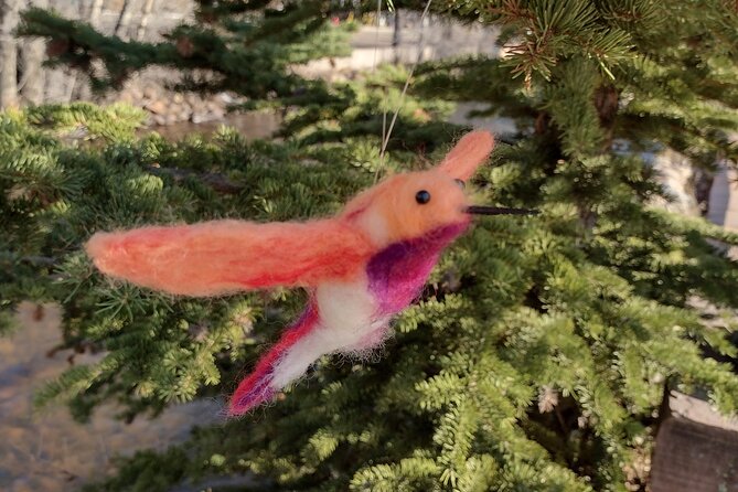 Felting Hummingbird Ornament Class in Estes Park - Materials Needed