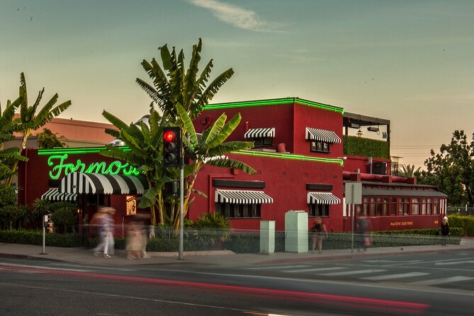 Food and Drink Tasting at the Historic Formosa Cafe - Culinary Delights at Formosa