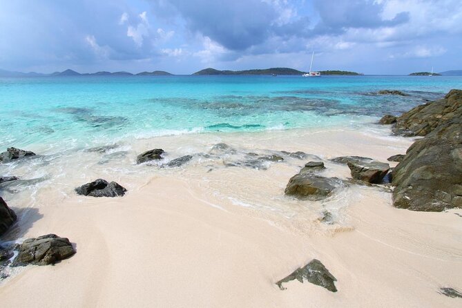 Full Day Private Power Catamaran- USVI Beach and Snorkel - Itinerary Overview