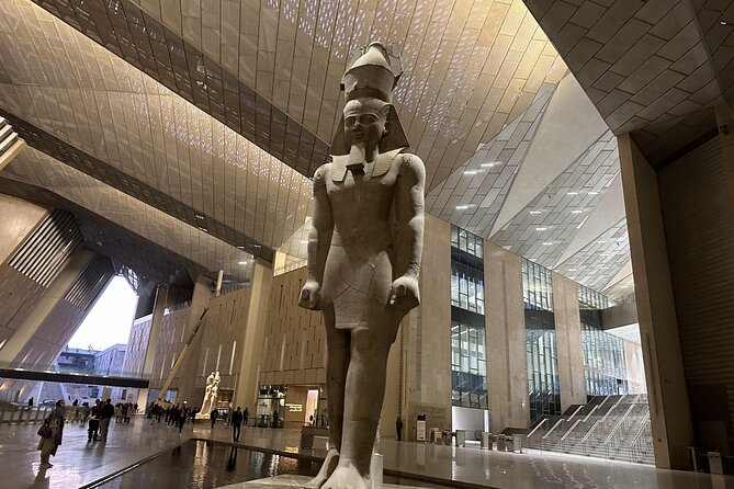 Full Day The Grand Egyptian Museum & Giza Pyramids With Lunch - Itinerary Overview