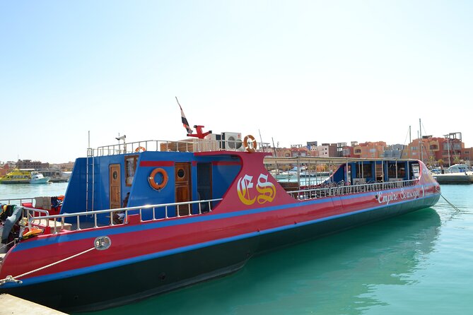 Glass Bottom Boat With 30-Minute Snorkeling Trip From Hurghada - Booking Information
