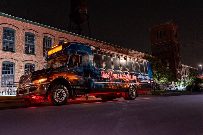 Haunted Nashville Night-Time Ghost Tour by Themed Bus - Booking and Cancellation Policies