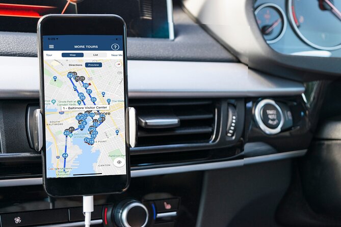 Historical Baltimore Self-Driving Sightseeing Audio Tour - Tour Highlights