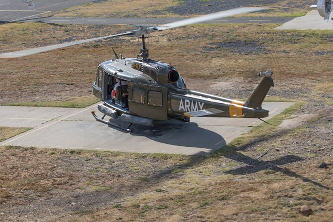 Huey Army Helicopter Adventure Flight in Cape Town - Combat Simulated Maneuvers