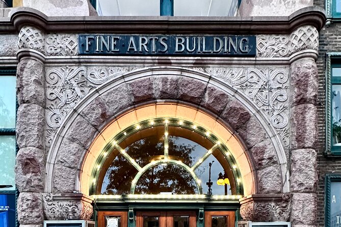 Inside Tour of Chicago's Fine Arts Building - Location and Duration