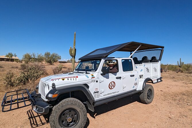 Jumping Cholla (Choya) Jeep Tour - Included Amenities