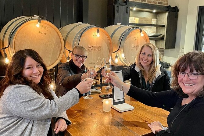 Kelowna Platinum Wine Tour Full Day Guided With 5 Wineries - Guided Tastings