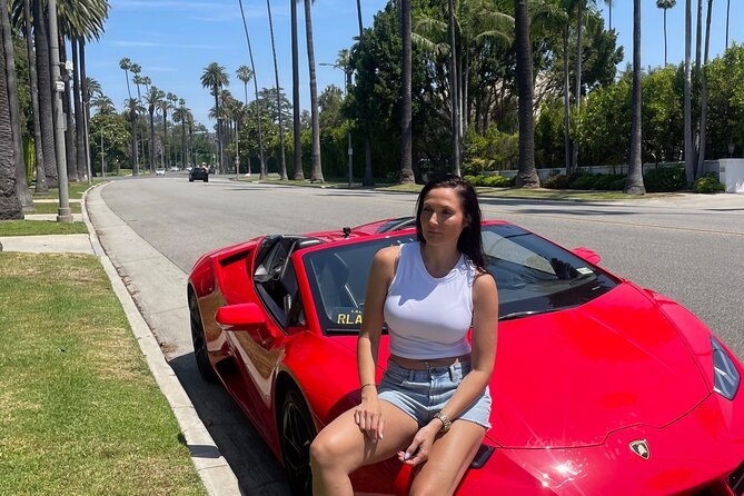 Lamborghini Drive Private Tour From Beverly Hills to Hollywood - Exquisite Beverly Hills Departure