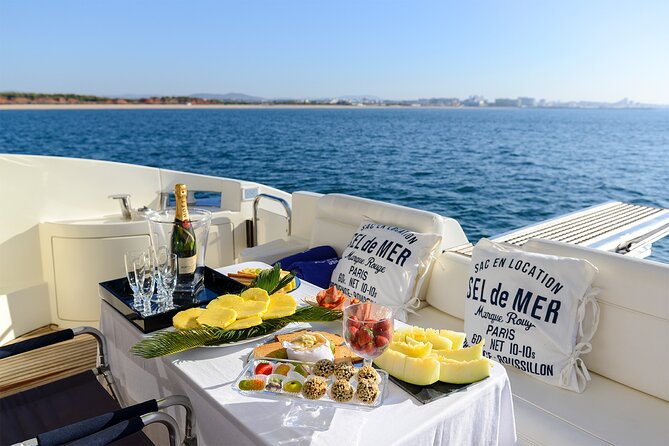Luxury Yacht Rental and Boat Trip Along Coast Line Benagil Caves - Inclusions