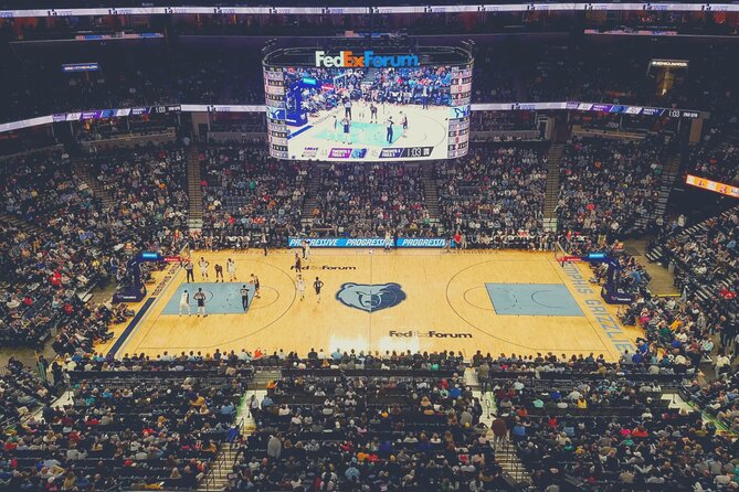 Memphis Grizzlies Basketball Game Ticket at FedExForum - Venue: FedExForum Experience