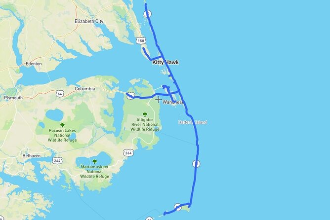 Outer Banks Audio Driving Tour - Inclusions and Pricing Details