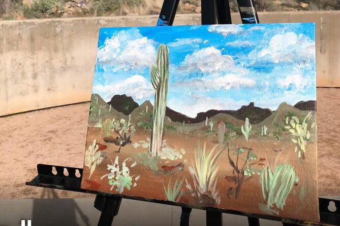 PAINTING in Arizona Nature Trail - Artistic Exploration