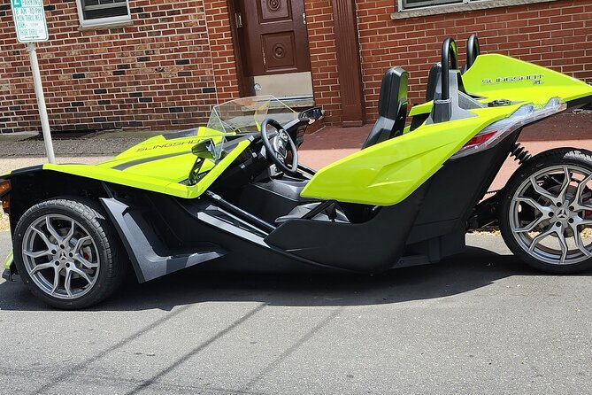 Polaris Slingshot Rental-Philadelphia, PA - Inclusions and Requirements